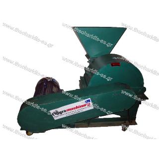 Wood crusher with motor 3phase 10hp max Φ100mm